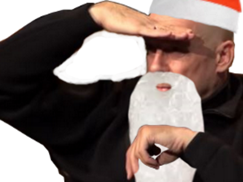 bonnet soral barbe decembre 25 pere fete rouge noel other