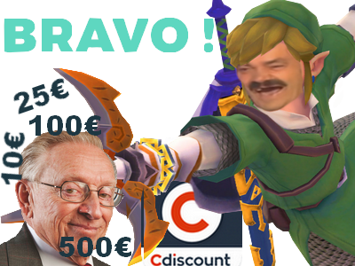 larry risitas chance zelda link grapin cdiscount grappin