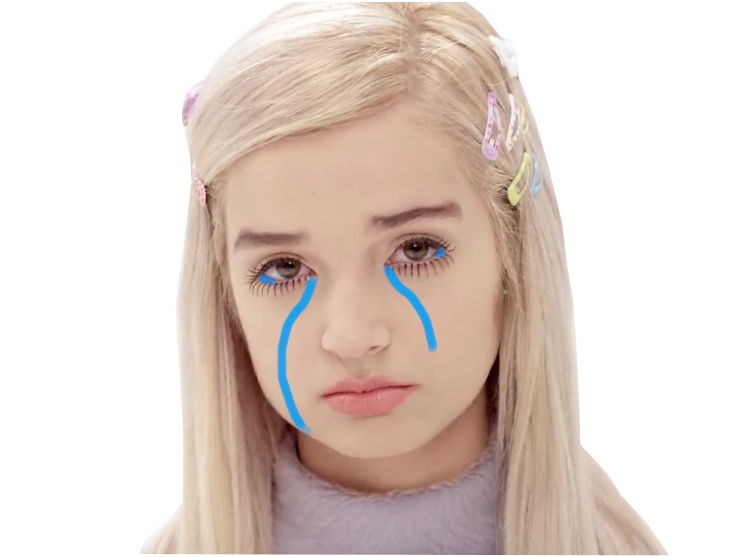 pleure femme poppy fille