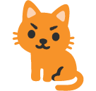 risitas sournois chat emoji smiley cat