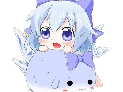 cirno kikoojap kj kawaii touhou