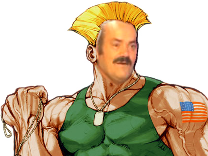 fighter coupe usa tinnova blond soldat baston muscu patriote captain risitas marcel americain debardeur militaire guile street capitaine plaque armee combat etats muscle unis sourire maillot