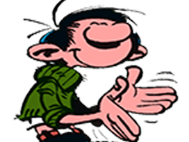 applaudissement other travail termine lagaffe mains gaston