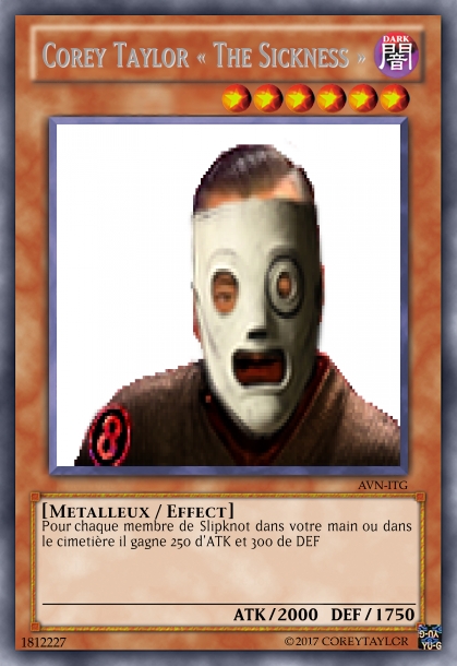 taylor risitas slipknot metal corey