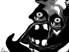 Sticker risitas creepy monstre bizarre omg par Immondice-Creator