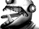 Sticker risitas enfer omg monstre bizarre par Immondice-Creator