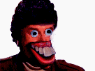 Sticker monstre creepy risitas par Jzuo