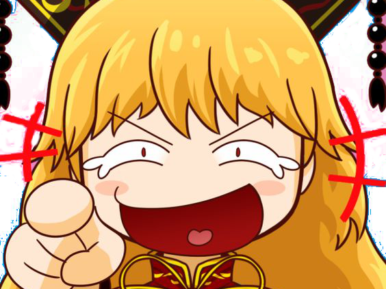 kikoojap junko rire moquerie touhou