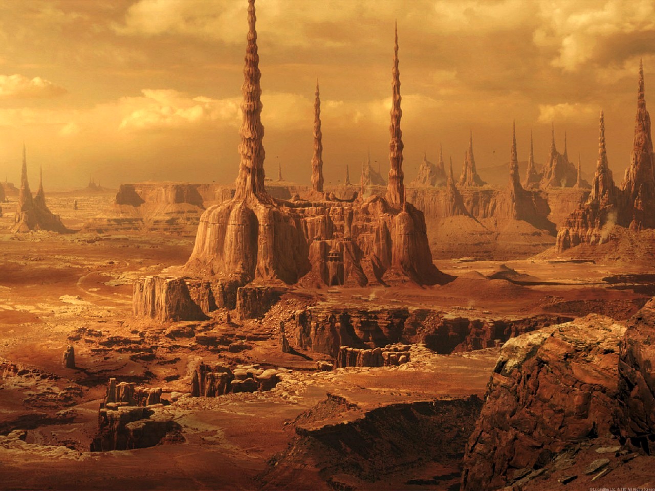 planete wars star geonosis