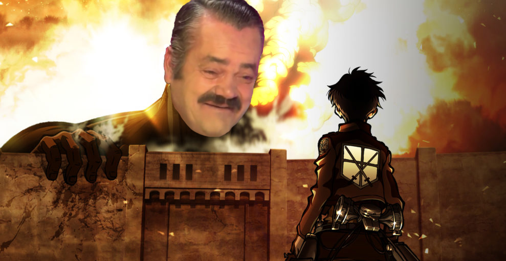 titan risitas mur attaque anime