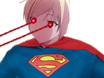 super shiina pouvoir superman sakurasou heros kikoojap mashiro laser superhero