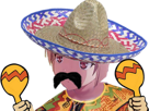 mexicano-ol-mexicain-paso-kikoojap-mashiro-sakurasou-maracas-chapeau-del-mexique-shiina-tacos-fajitas-moustache