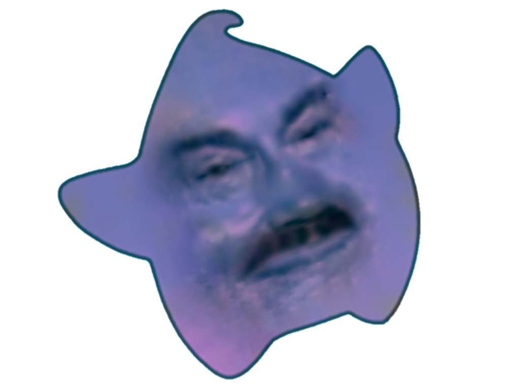 Sticker risitas violet luma par Jyoopo