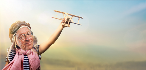 risitas avion chance larry enfants