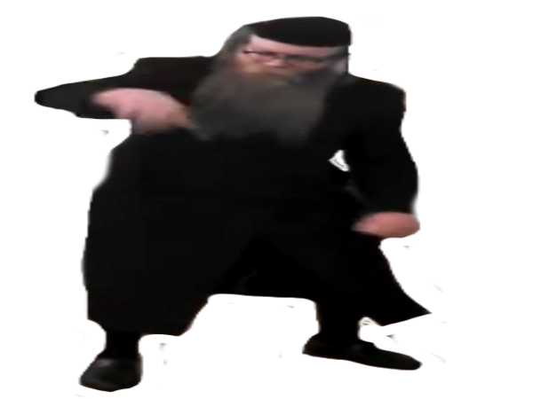 veste danse noir chapeau juif tenue barbe longue