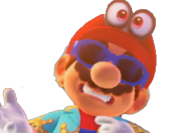 Sticker odyssey risitas mario mcnin par McNin
