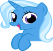 my-trixie-mignon-pony-sourire-bleu-mlp-little-other