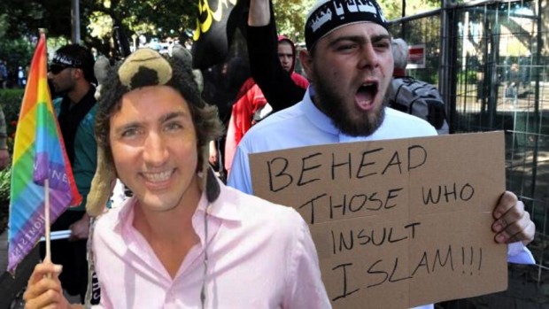 trudeau baizuo islam politic gauchiste