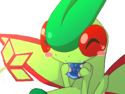 Sticker de Libaygon sur risitas feve libegon pokefeve libellule mignon cute  sol vert pokemon kawaii zoom 3g dragon