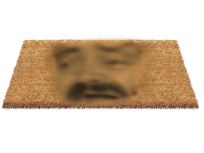 marcher pietiner pleurniche paillasson essuyer tinnova paille pleure victime maison bienvenue risitas entree triste irrespect celestin moquette