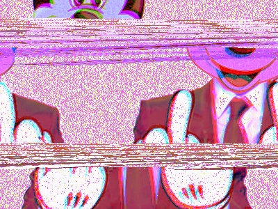 doigt wave vhs disney vaporwave vapor dhonneur fuck mickey