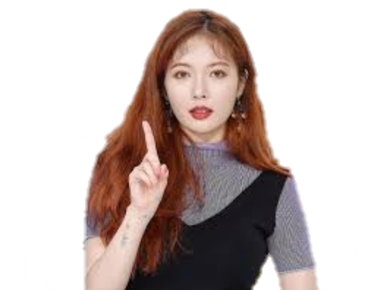 hyuna oui kpop yes me kikoojap moi kim doigt