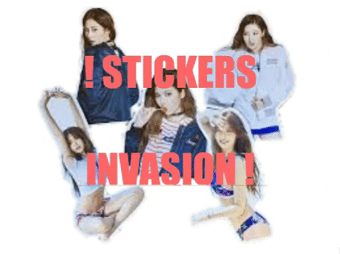 kikoojap kim stickers gif kpop invasion hyuna