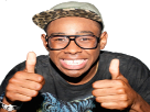 sourire-tyler-up-creator-pouce-the-other-lunettes-thumbs-rappeur