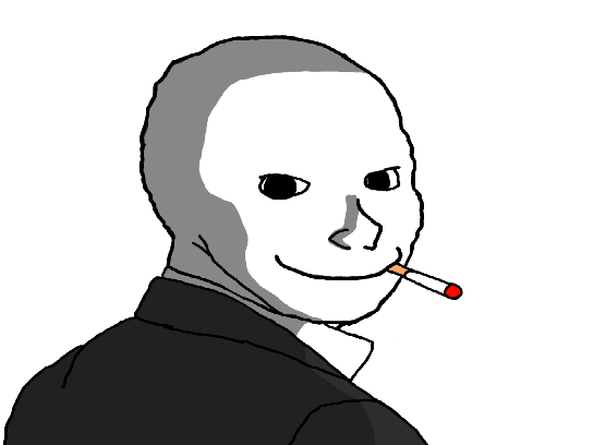 fumer hijak cigarette sourire