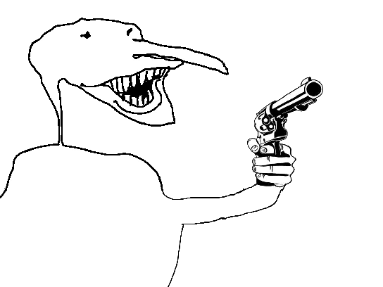 Sticker other monstre ses arme par Apustaja