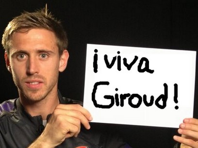 monreal arsenal pancarte giroud olivier nacho