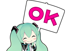 Sticker miku kikoojap par Klaoklao