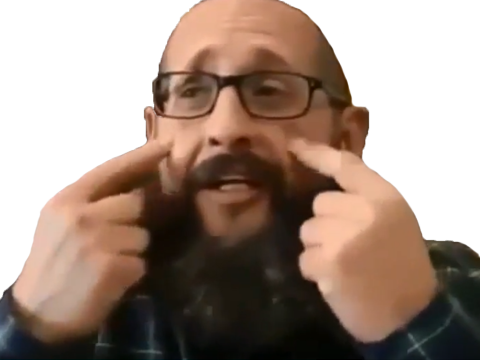 visages mains soucieux lunettes juif