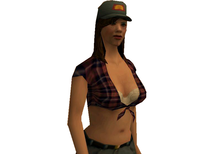 a poil nue san casquette femme krankin sa gta andreas