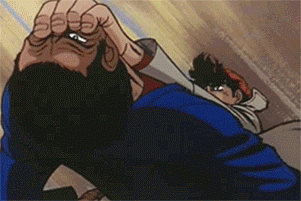 ashita coup baston kikoojap no joe de yabuki bagarre poing