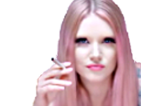 angie femme cigarette