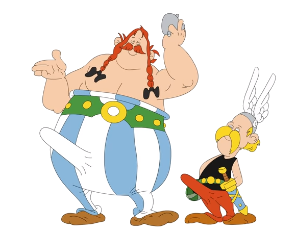 gaule bite gaulois myfuckingmess cartoon obelix asterix