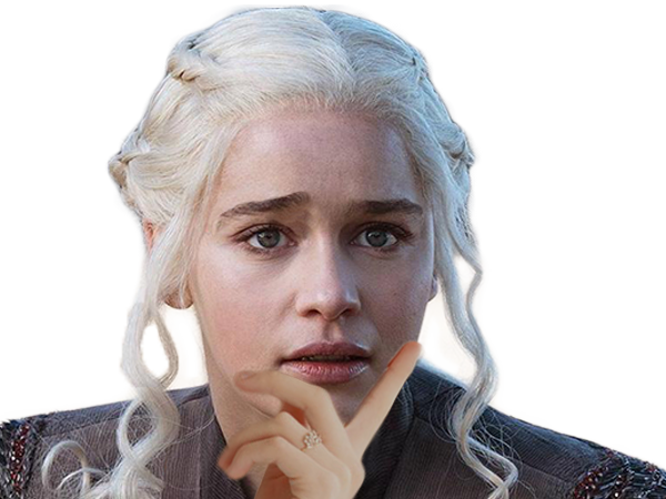 other daenerys khaleesi thinking