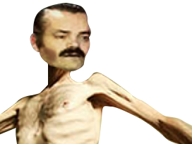 maigre fin phasme anorexique risitas