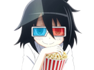 watamote-popcorn-lunettes-tomoko-cinema