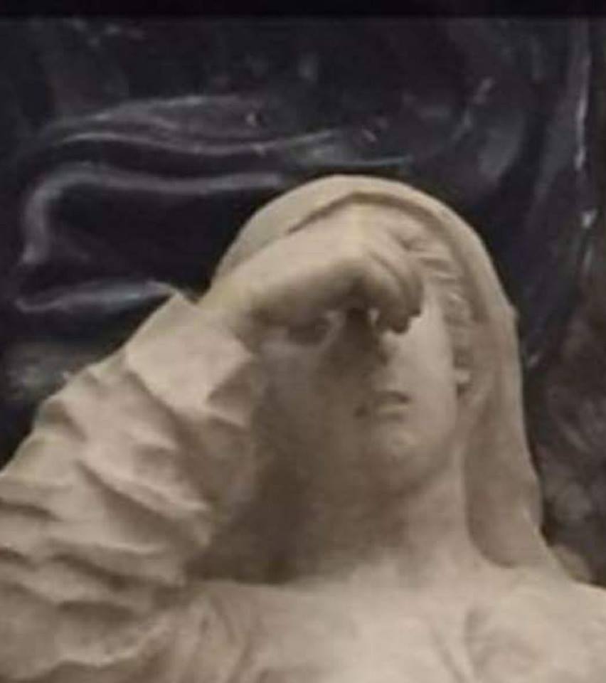 facepalm art classique