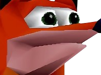 bandicoot meme jvc crash whoa woah