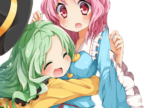 koishi kikoojap hug calin satori touhou komeji kj