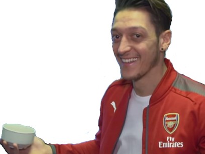 sourire arsenal ozil mesut troll tasse