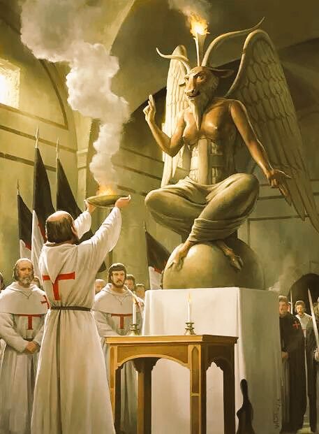 christianisme politic templier baal satan culte