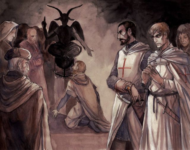 baphomet satan baal culte templier politic christianisme