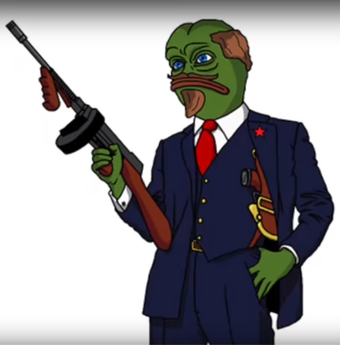 mitraillette communiste politic flingue communisme agressif