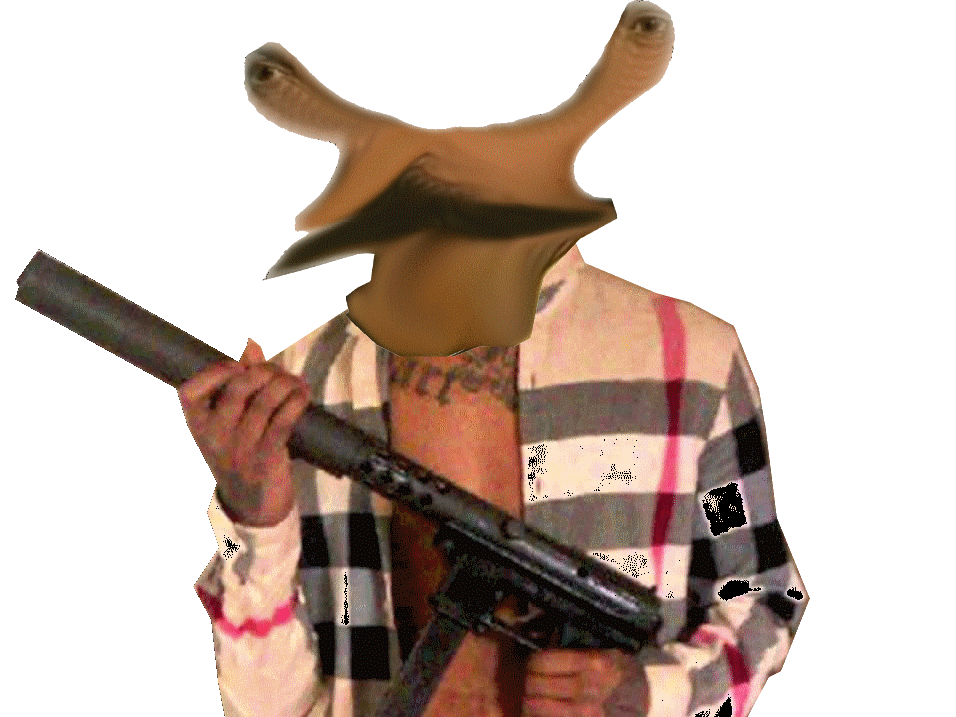 gun mitraillette mix monstre risitas