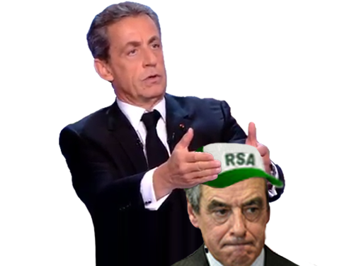 fillon rsa sarkozy fumez mais vous casquette monsieur