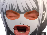 regard politic hurle crie bouche kage yeux eussou kyoko danganronpa